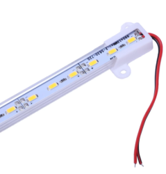 LED лента 5730-72 SMD/m, 12V, 15 W/m, IP65-  Водоустойчива, в Профил-1м
