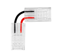 L - Connector for  LED strip 8 mm