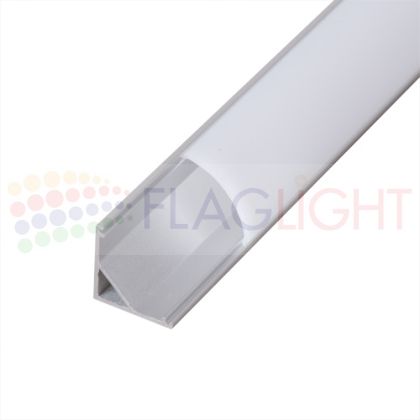 Алуминиев профил 3м за LED лента (ъглов)
