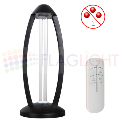  UV Бактерицидна Лампа  за дезинфекция на помещения ► с дистанционно включване и таймер за 15, 30 и 60мин