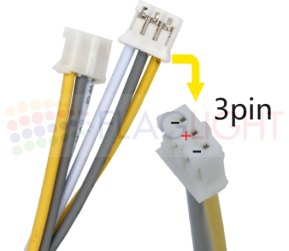 КОНЕКТОР - връзка между LED модули, 2 или 3-pin, 15см