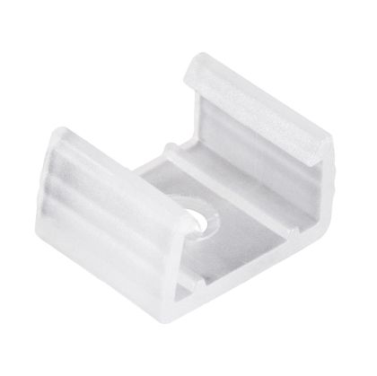  Прозрачни Монтажни Скоби за Гъвкав Неон и LED Лента 220V 10-12mm - пакет 10 бр