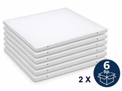 LED Панел  60 x 60 Външен или Вграден монтаж 36 W 6200K  ► 2 кашона  12 бр. ►20,91 €