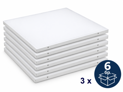 LED Панел  60 x 60 Външен или Вграден монтаж 36 W 6200K  ►3 кашонa  18 бр. ►19,68 €