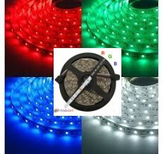 Комплект LED лента RGB с контролер и адаптер ► избери нужната дължина -1, 2, 3, 4  или 5м