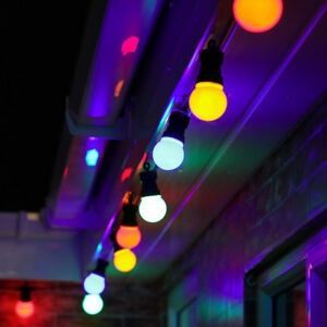 10 LED Lighting  BALL  2м Multicolor