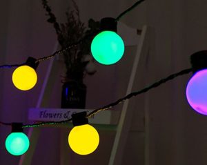 20бр LED Парти лампичкиIP44, 4.5 м,Многоцветни