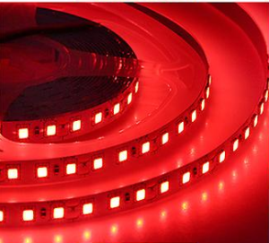 2835 - 60 LEDs/m LED STRIPS IP65 RED, BLUE