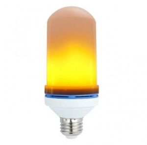 Декоративна LED Лампа 5W 220V E27 B50 Горящ Пламък 1400K 