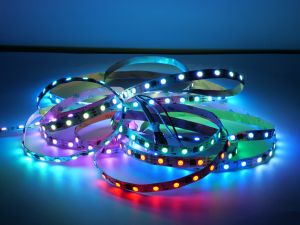  LED Digital Strip 5050 60 LED/m RGB +W