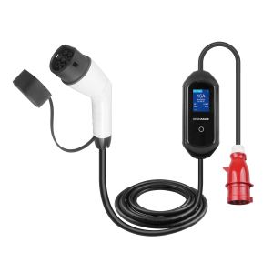 11 kW Преносимо EV Зарядно Устройствo за Електромобили  тип 2 ,16 A,  CEE (5-пинов, трифазен)